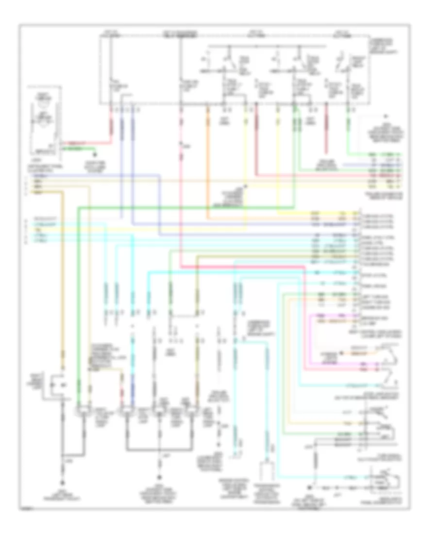 Exterior Lamps Wiring Diagram 2 of 2 for Hummer H2 2009