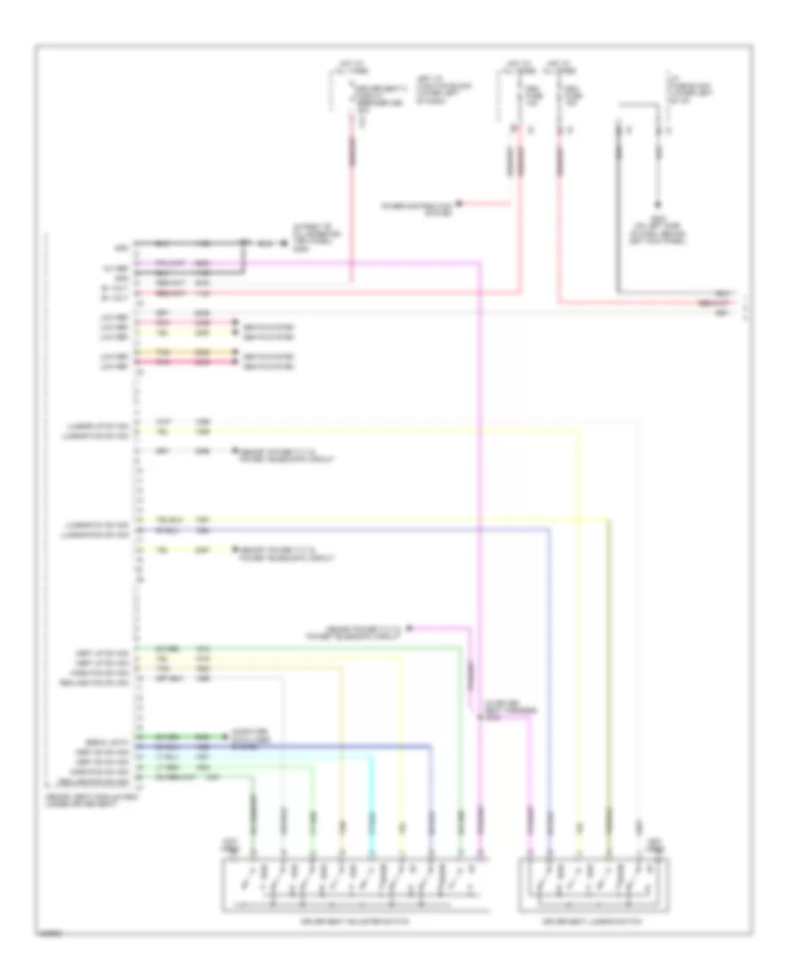 Driver s Memory Seat Wiring Diagram 1 of 2 for Hummer H2 2009