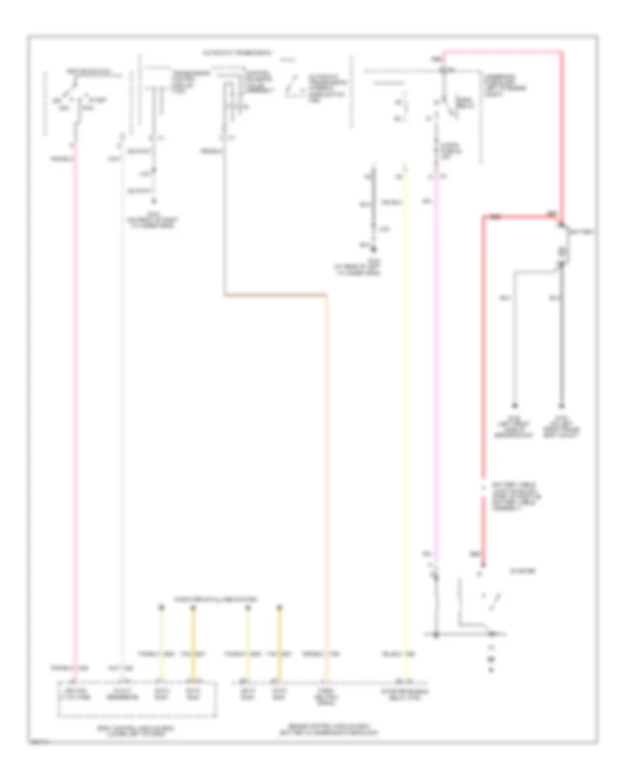 Starting Wiring Diagram for Hummer H2 2009