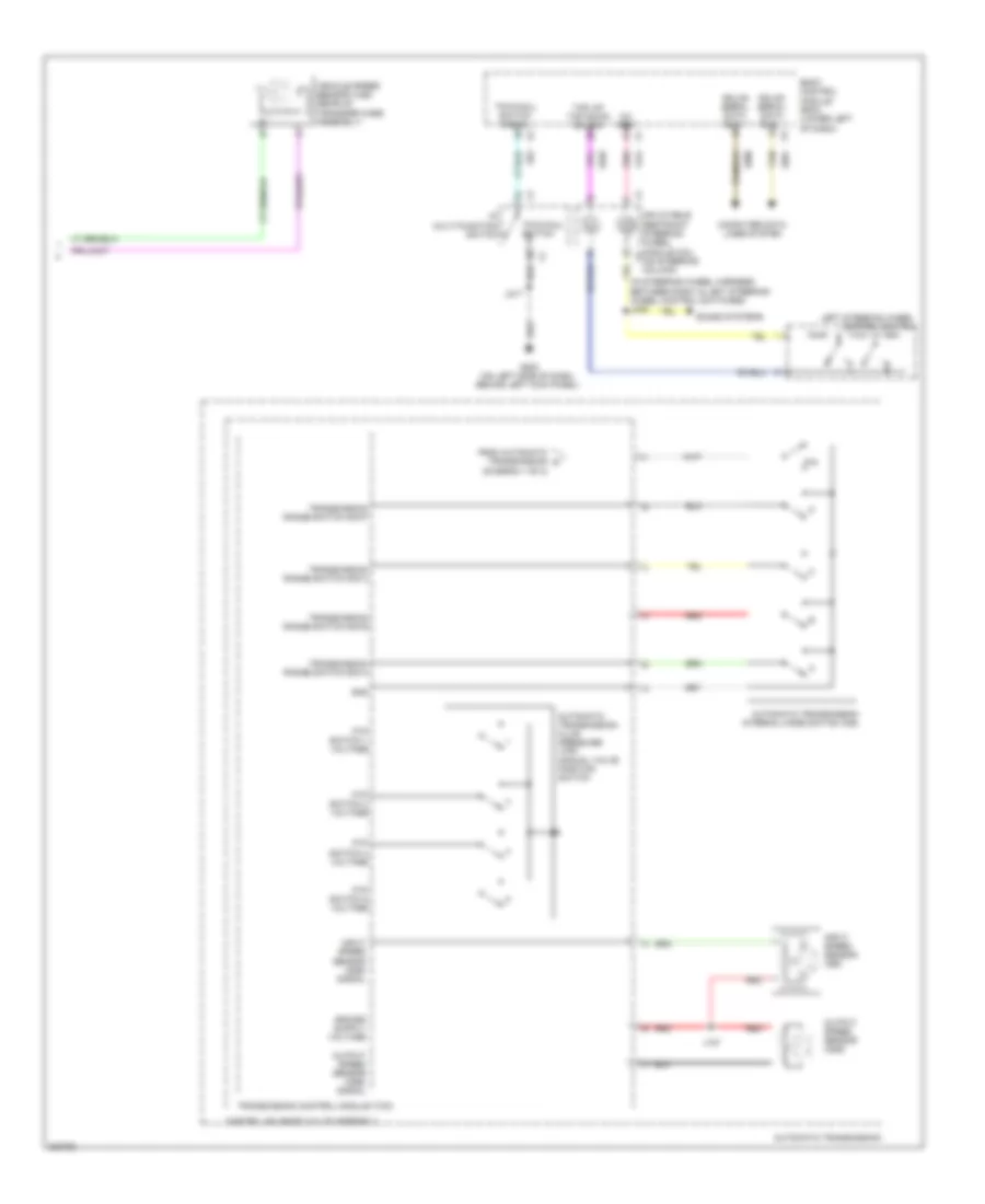 A T Wiring Diagram 2 of 2 for Hummer H2 2009