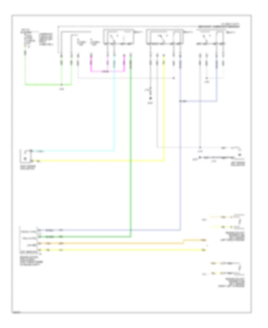 Cooling Fan Wiring Diagram for Hummer H3T 2009