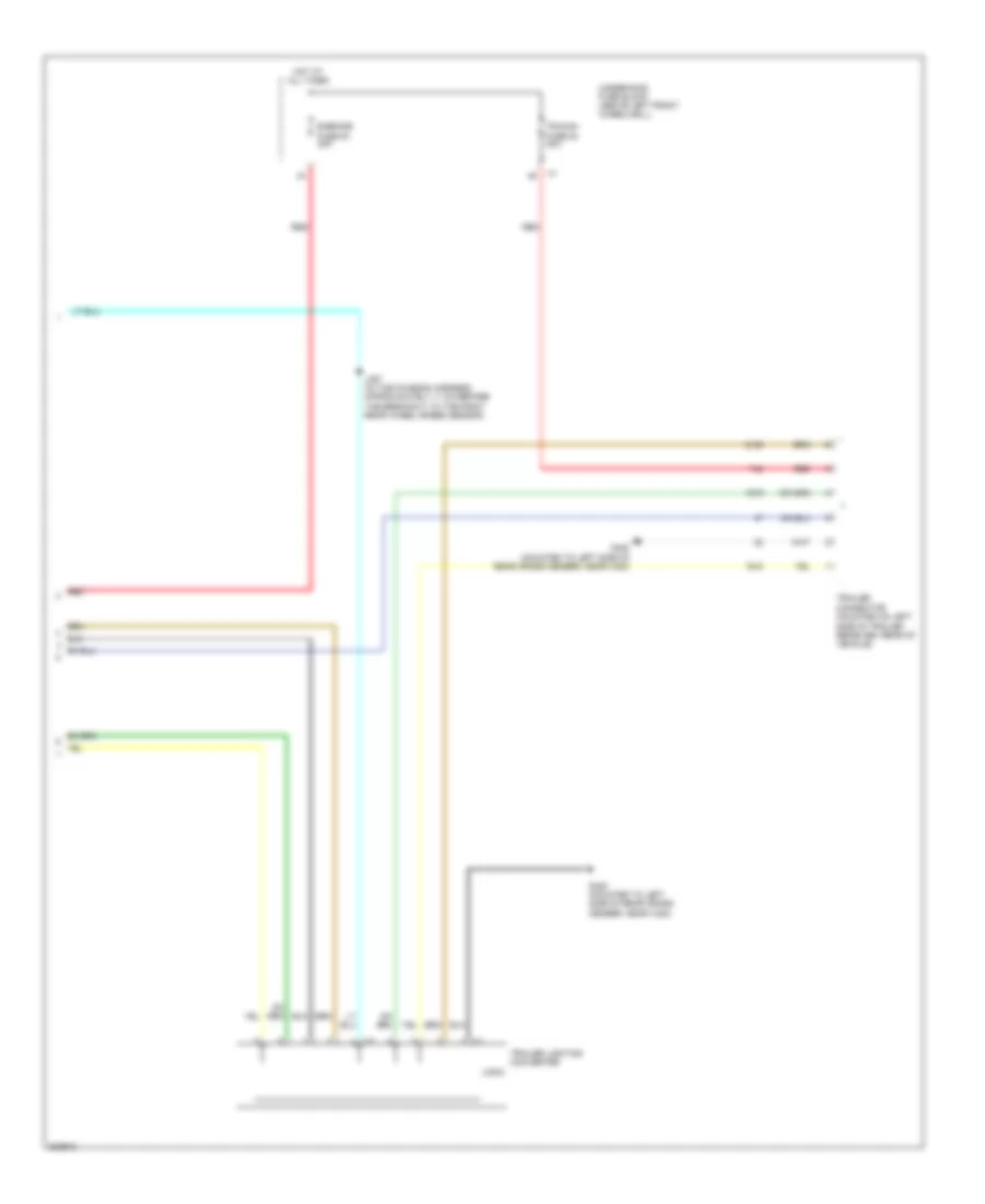 Exterior Lamps Wiring Diagram 3 of 3 for Hummer H3T 2009