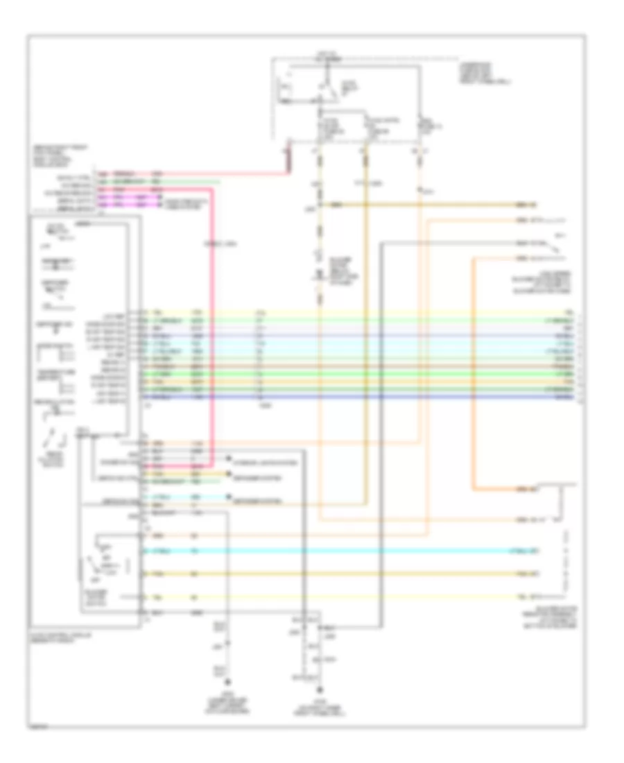 Manual AC Wiring Diagram (1 of 3) for Hummer H3 2010