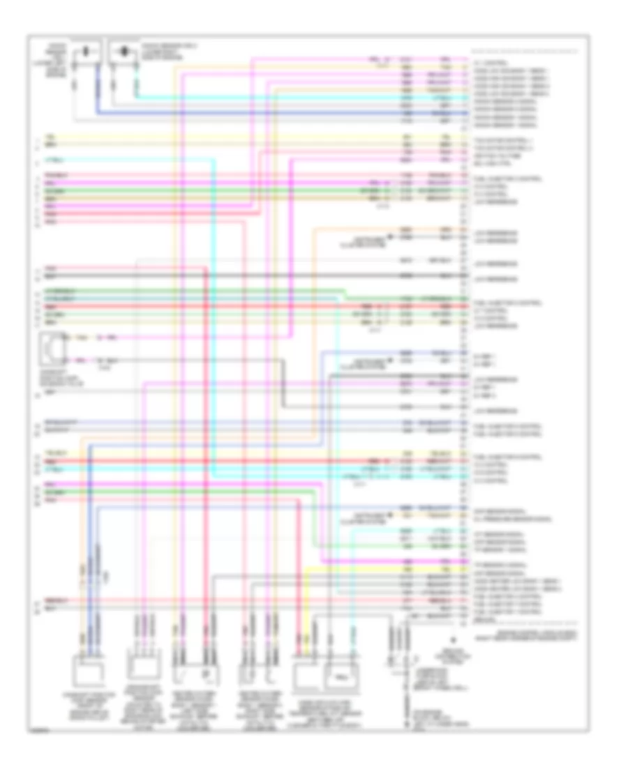 5 3L VIN P Engine Performance Wiring Diagram 5 of 5 for Hummer H3 2010