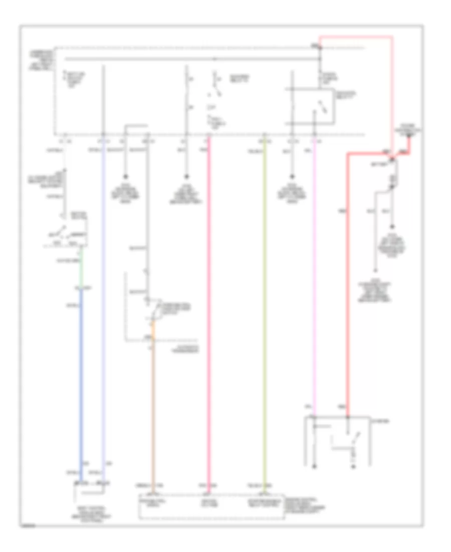 Starting Wiring Diagram, AT for Hummer H3 2010