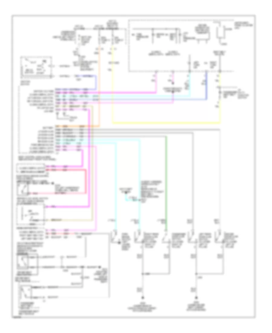 Warning Systems Wiring Diagram for Hummer H3 2010