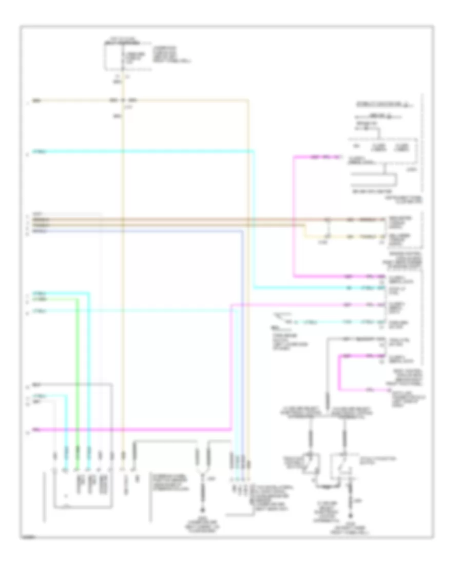 Anti lock Brakes Wiring Diagram 2 of 2 for Hummer H3 Alpha 2010