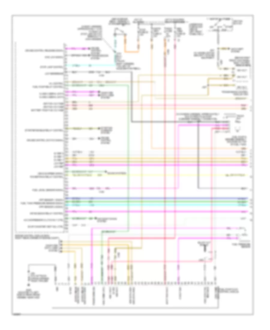 3 7L VIN E Engine Performance Wiring Diagram 1 of 5 for Hummer H3 Alpha 2010