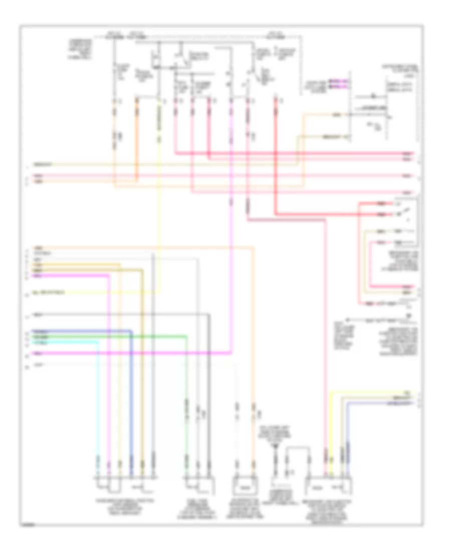 3 7L VIN E Engine Performance Wiring Diagram 2 of 5 for Hummer H3 Alpha 2010