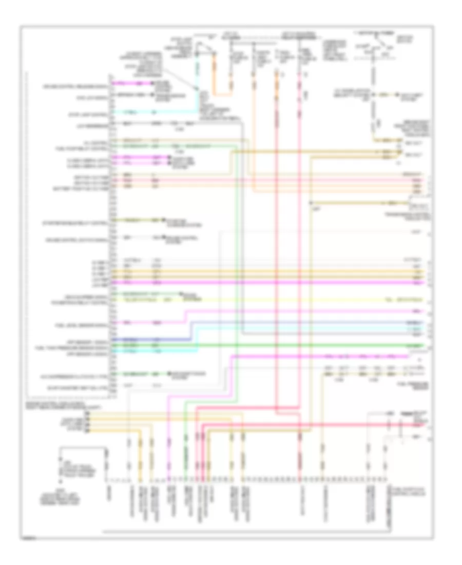 5 3L VIN P Engine Performance Wiring Diagram 1 of 5 for Hummer H3 Alpha 2010