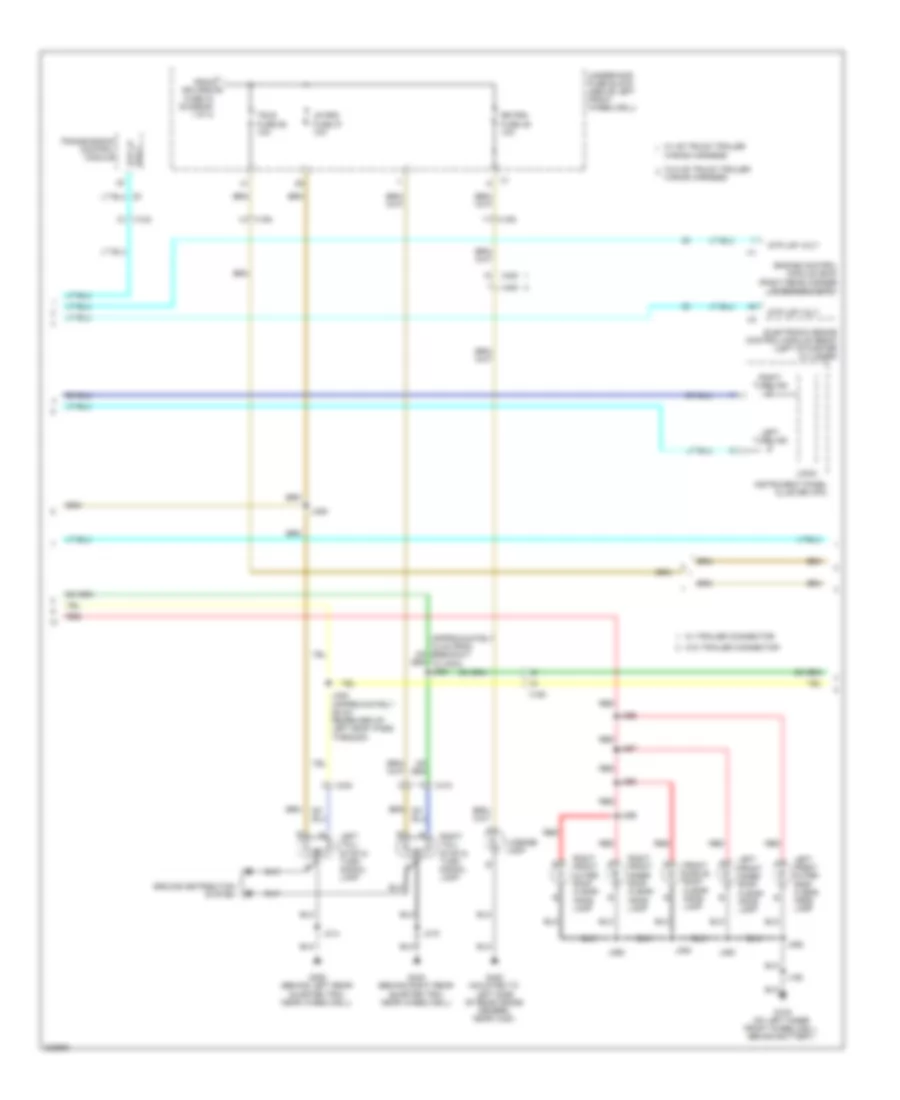 Exterior Lamps Wiring Diagram 2 of 3 for Hummer H3 Alpha 2010