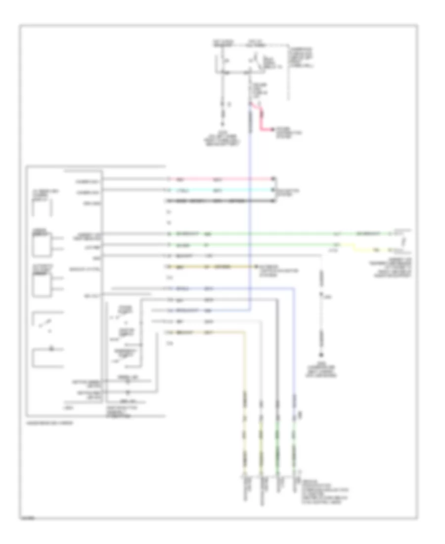 Electrochromic Mirror Wiring Diagram for Hummer H3 Alpha 2010