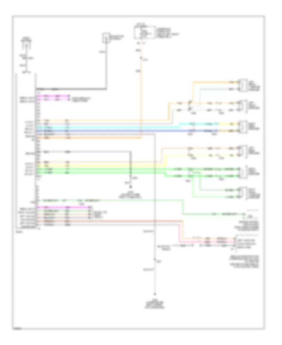 Base Radio Wiring Diagram for Hummer H3 Alpha 2010