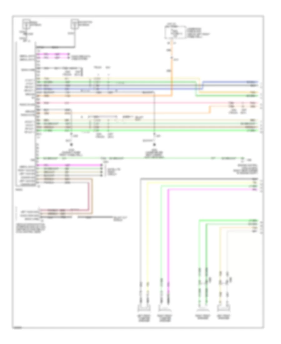 Premium Radio Wiring Diagram 1 of 2 for Hummer H3 Alpha 2010