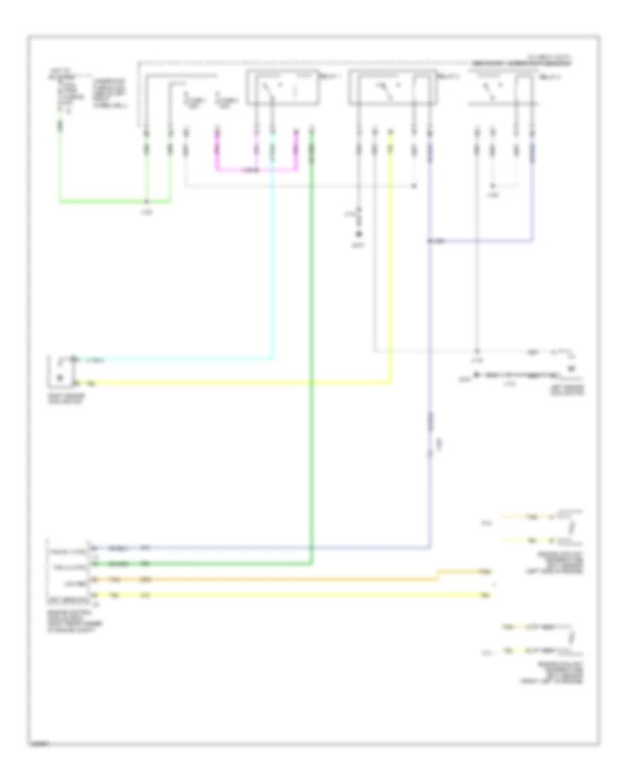 Cooling Fan Wiring Diagram for Hummer H3T 2010