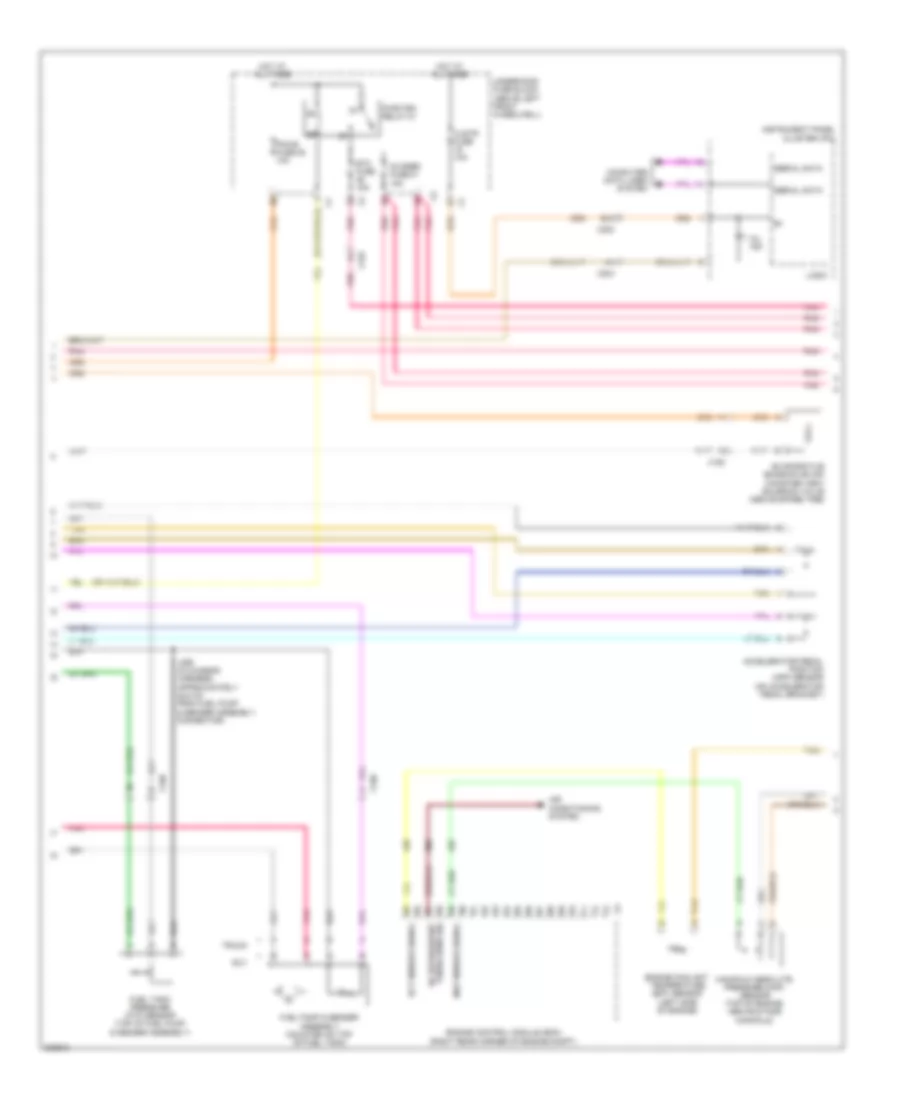 5 3L VIN P Engine Performance Wiring Diagram 2 of 5 for Hummer H3T 2010