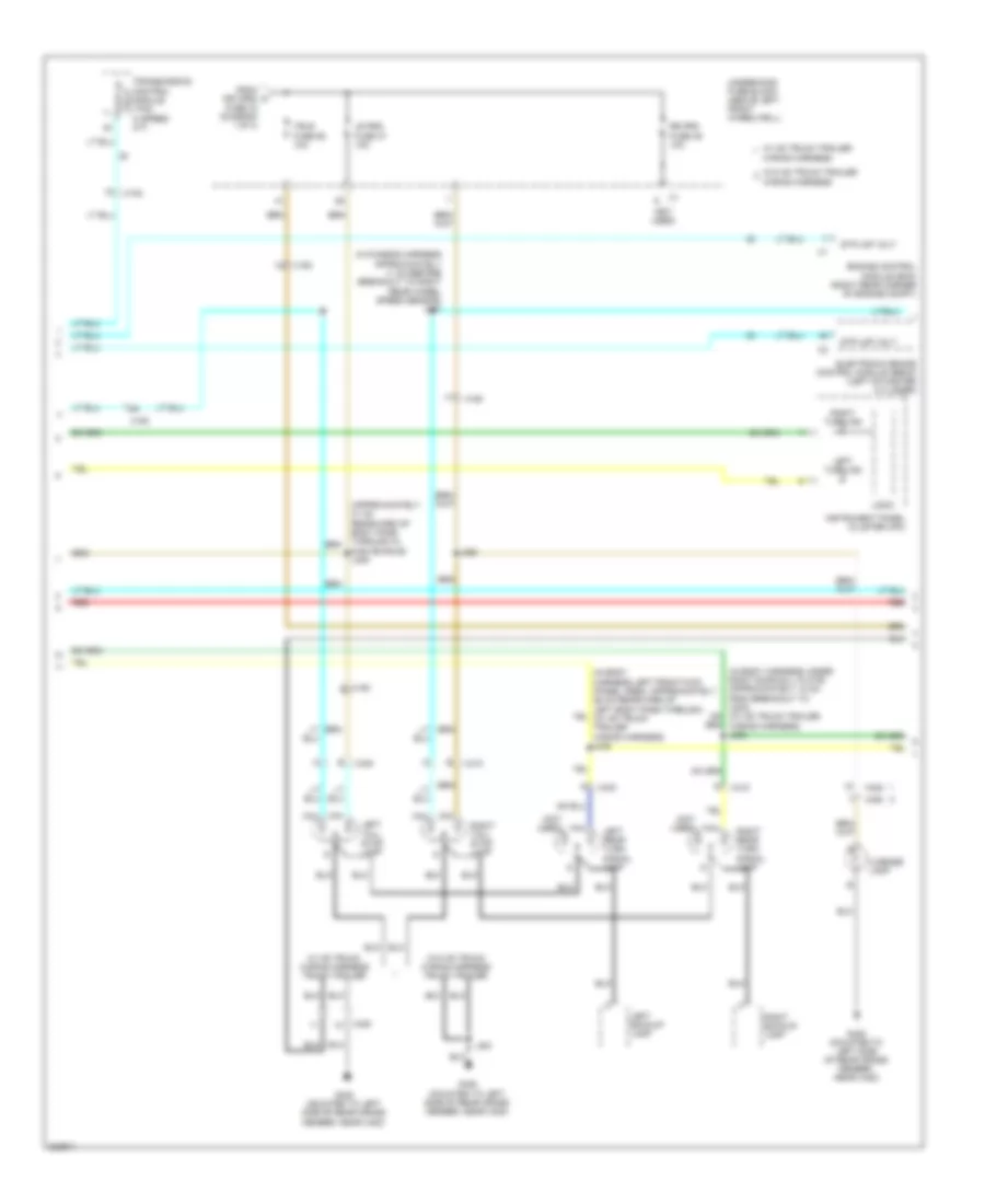 Exterior Lamps Wiring Diagram 2 of 3 for Hummer H3T 2010