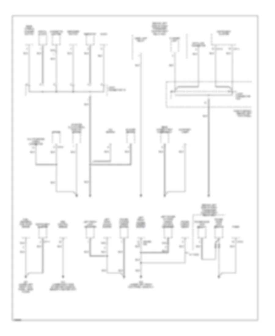 Электросхема подключение массы заземления (2 из 3) для Hyundai Accent GT 2004