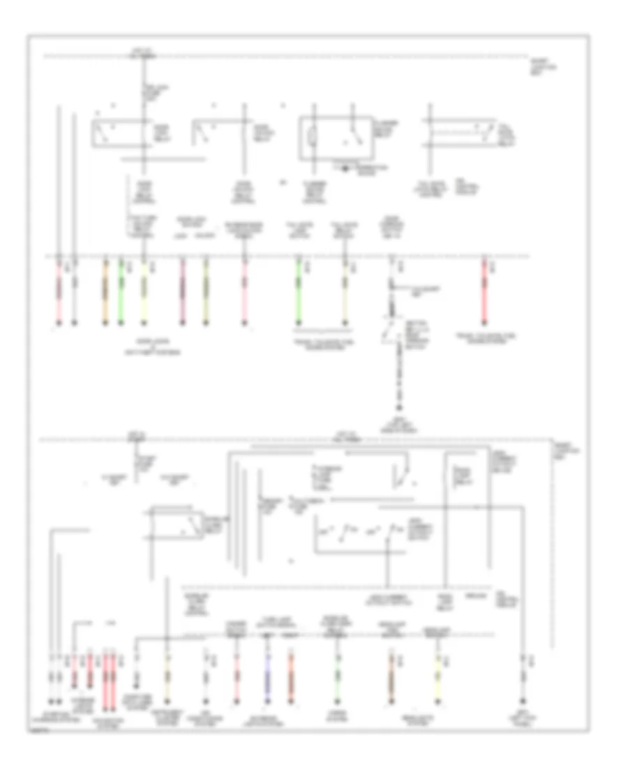 Электросхема блоков управления кузовом (2 из 3) для Hyundai Veloster 2013