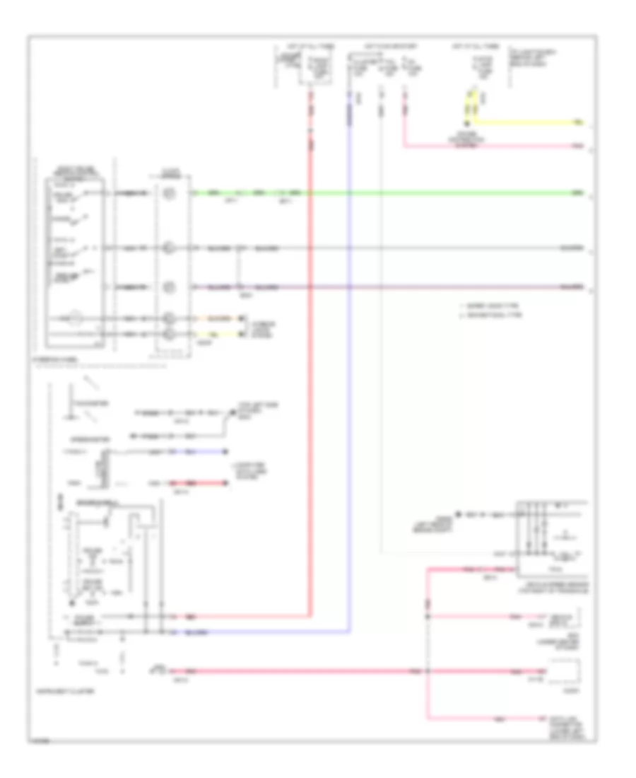Электросхема системы круизконтроля, M/T (1 из 2) для Hyundai Accent SE 2014