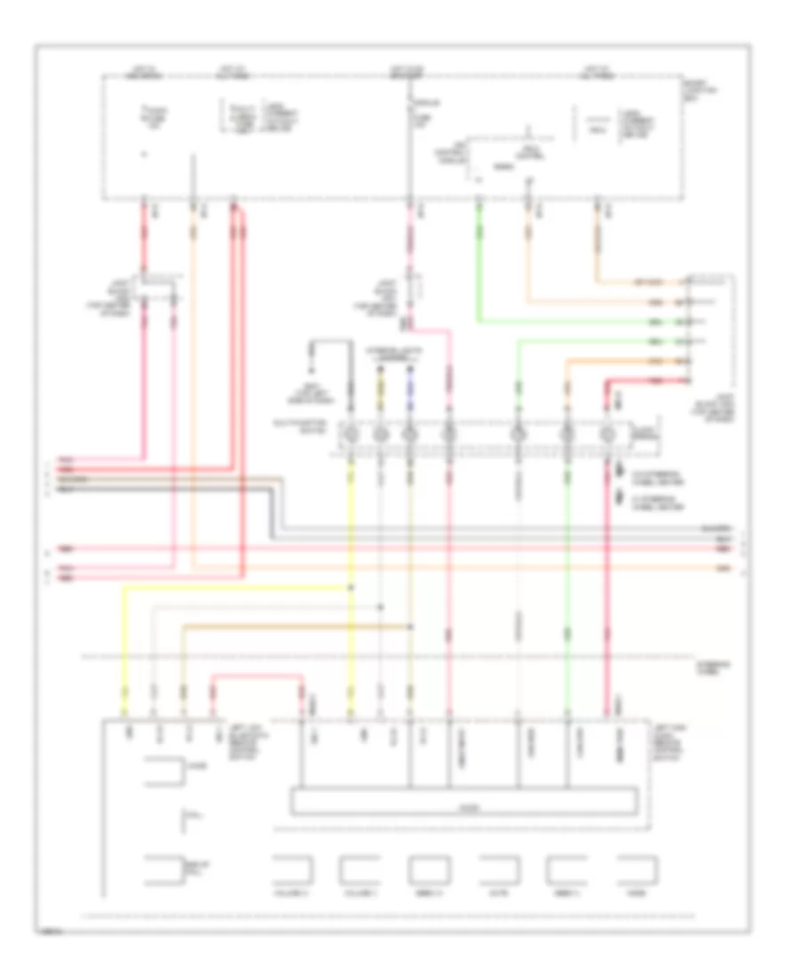 Электросхема магнитолы, без Навигация С Усилитель (3 из 4) для Hyundai Azera 2014