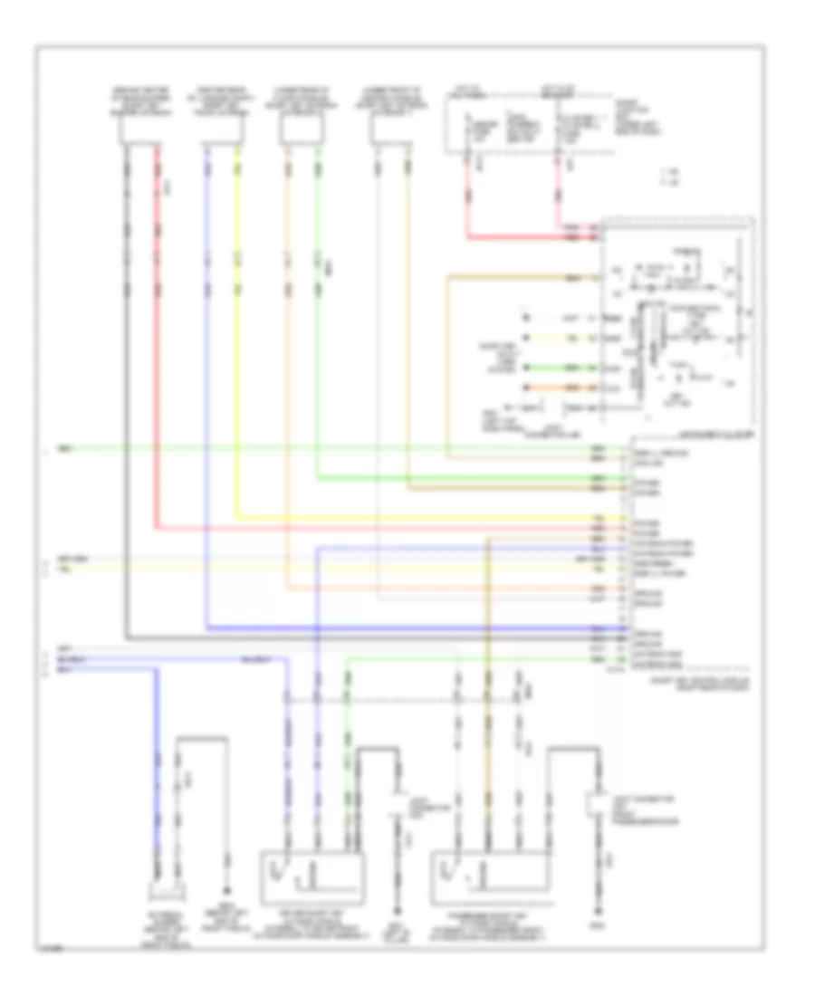 Электросхема иммобилайзера, С Система безключевого доступа (3 из 3) для Hyundai Elantra SE 2014