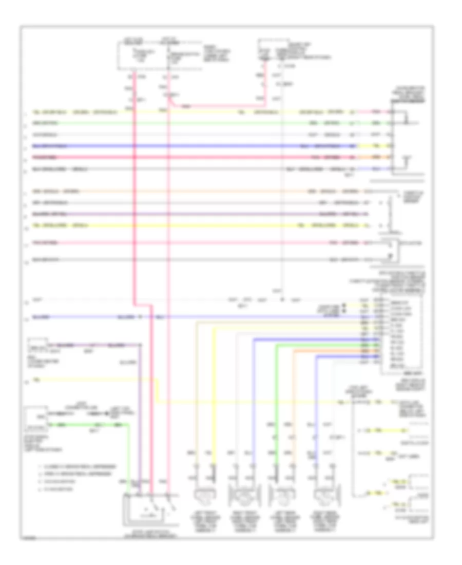 Электросхема системы круизконтроля (3 из 3) для Hyundai Elantra SE 2014