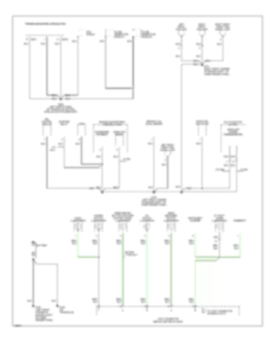 Электросхема подключение массы заземления (1 из 3) для Hyundai Accent GL 1998