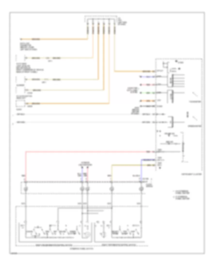 Электросхема системы круизконтроля (2 из 2) для Hyundai Santa Fe Sport 2014