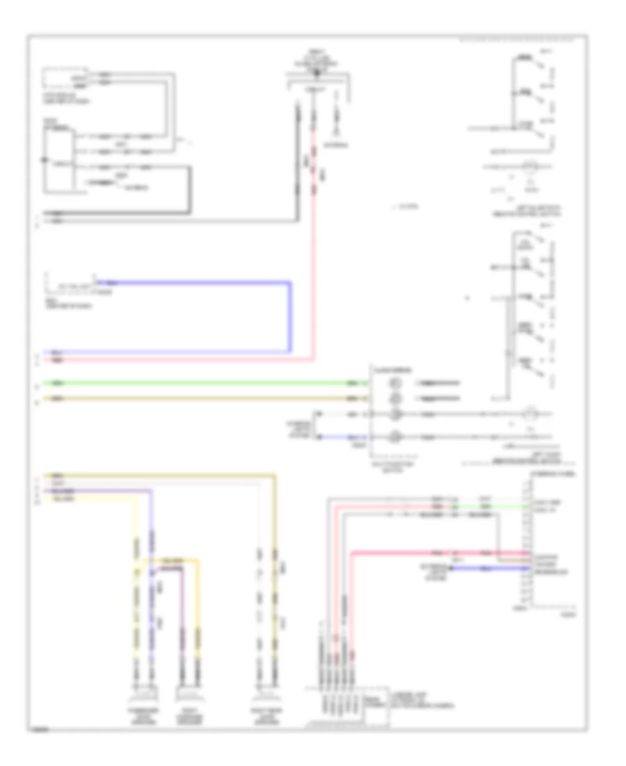 Radio Wiring Diagram, Except Hybrid without Navigation without Standard Amplifier & JBL Усилитель (2 из 2) для Hyundai Sonata GLS 2014