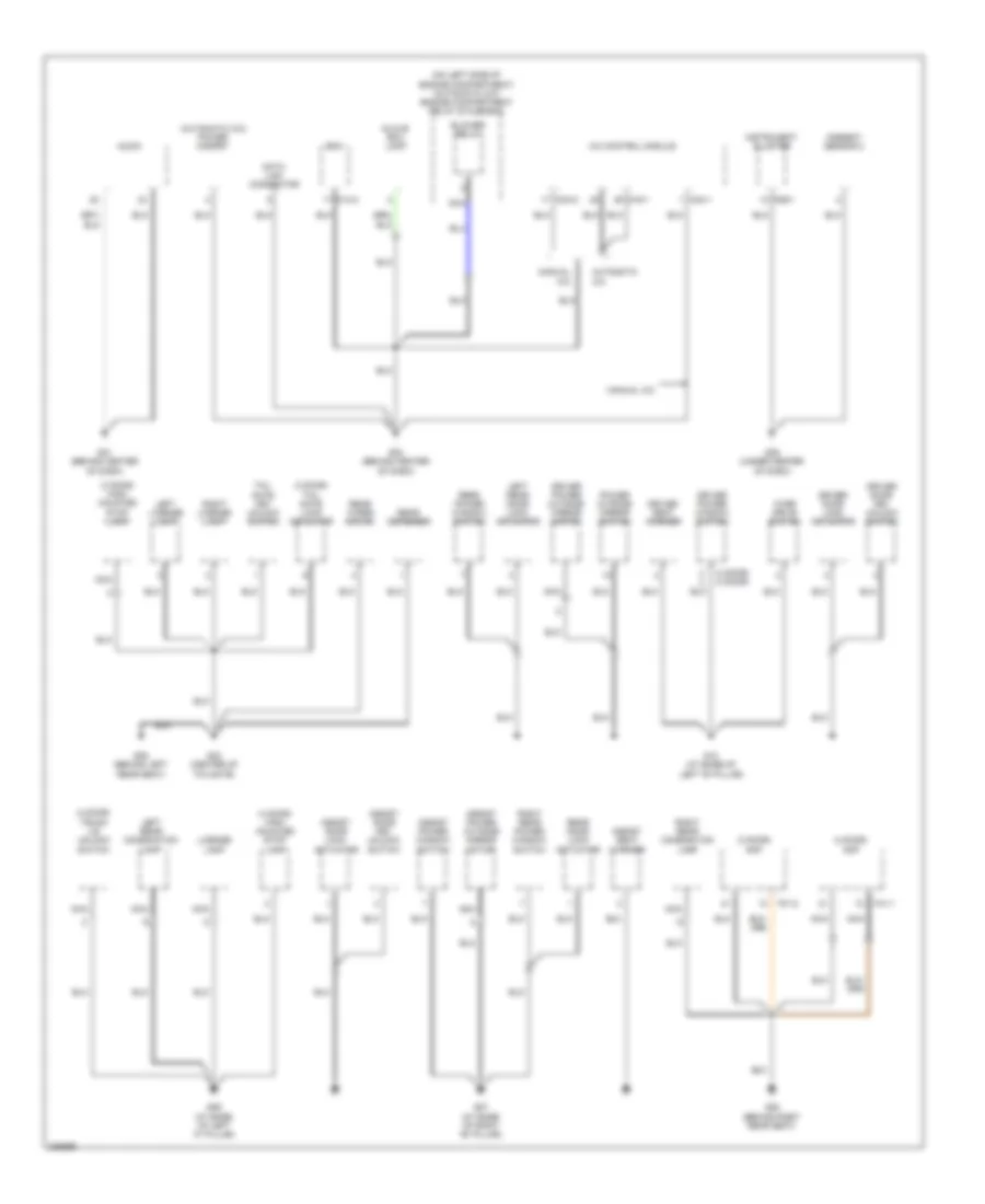 Электросхема подключение массы заземления (1 из 3) для Hyundai Accent GLS 2006