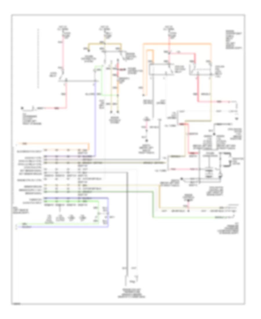 Электросхема кондиционера с ручный управлением (2 из 2) для Hyundai Veloster Turbo 2014