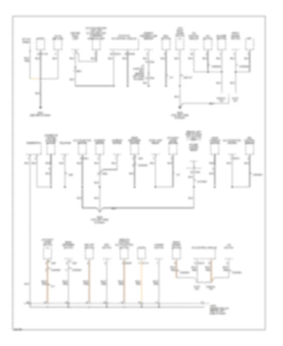 Электросхема подключение массы заземления (1 из 4) для Hyundai Accent GLS 2012