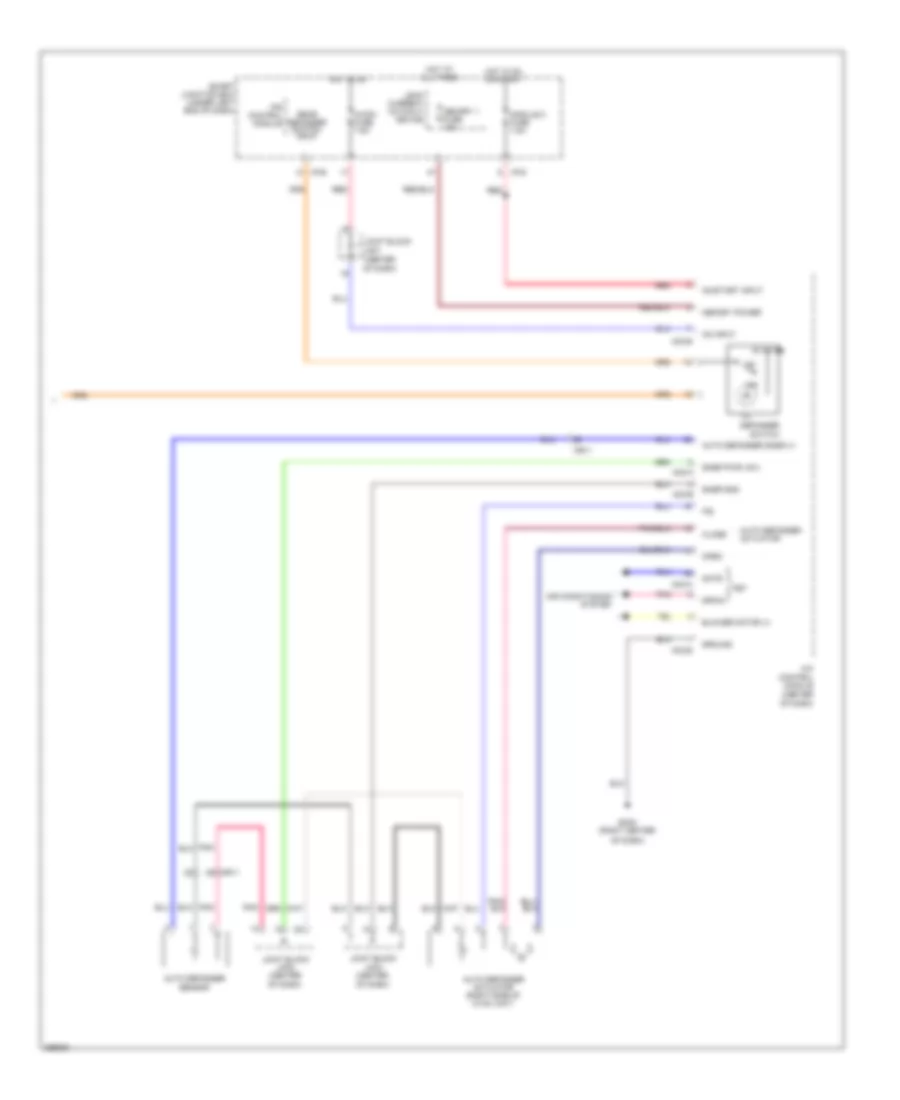 Электросхема антизапотивания, С Авто Антизапотеватель (2 из 2) для Hyundai Azera 2012