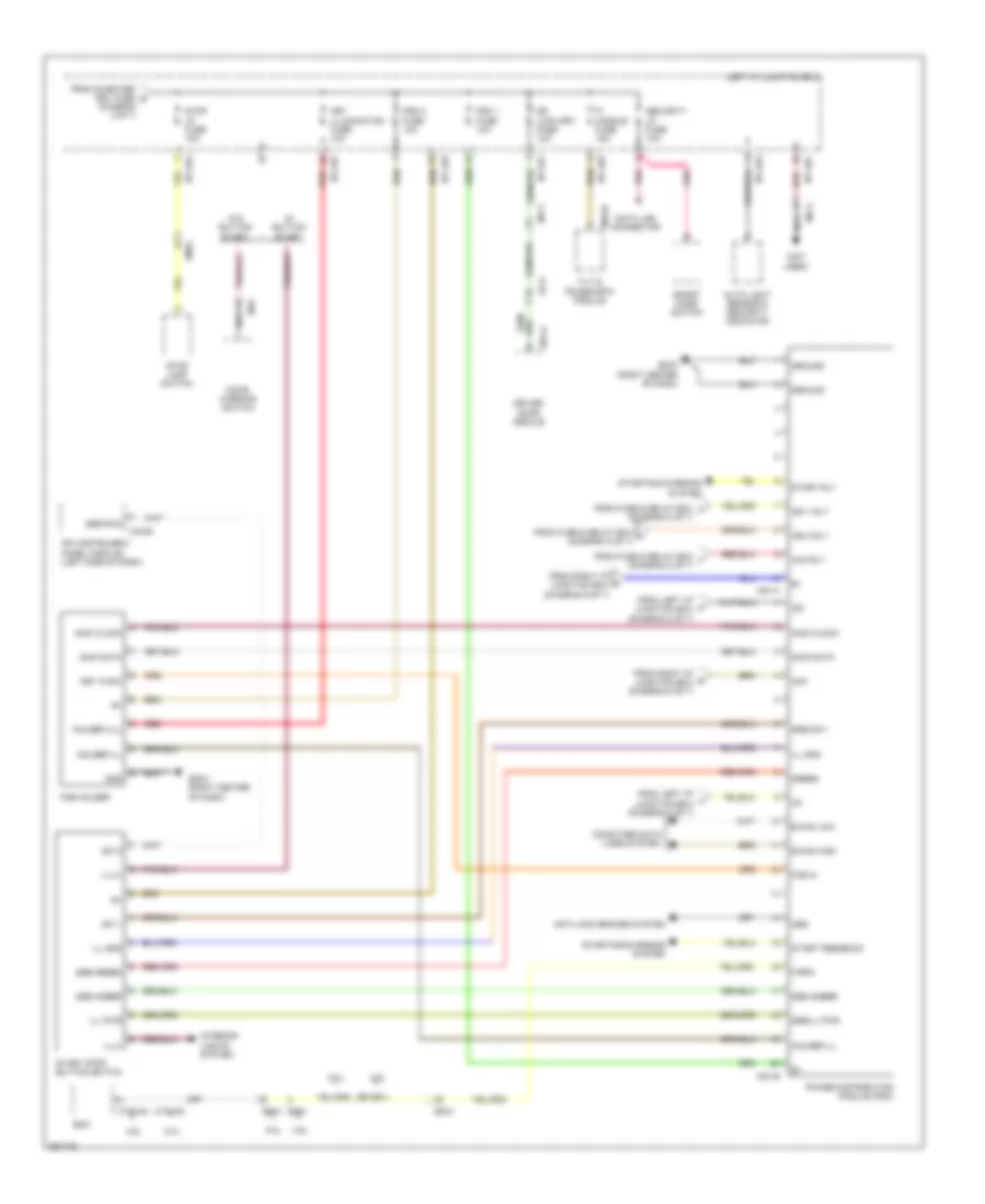 Электросхема блока предохранителей и реле (7 из 7) для Hyundai Genesis 4.6 2012