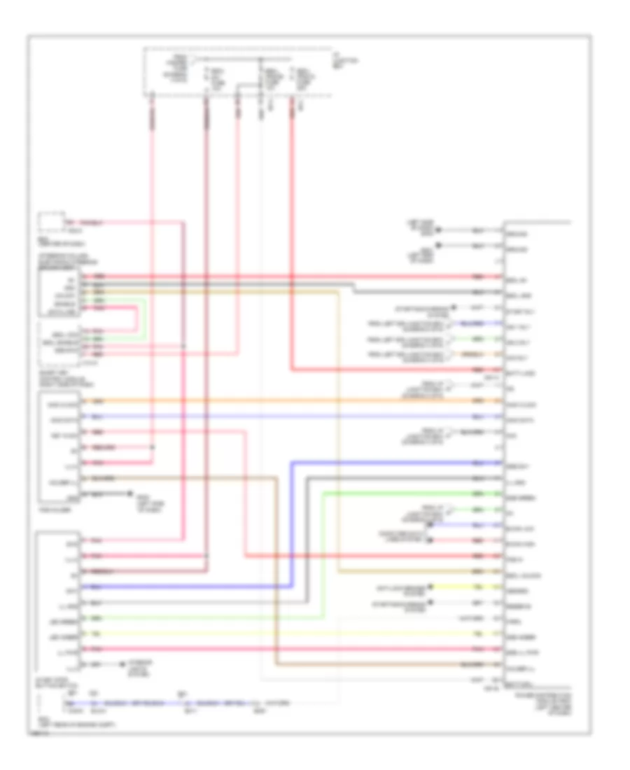 Электросхема блока предохранителей и реле (6 из 6) для Hyundai Genesis Coupe 3.8 Track 2012