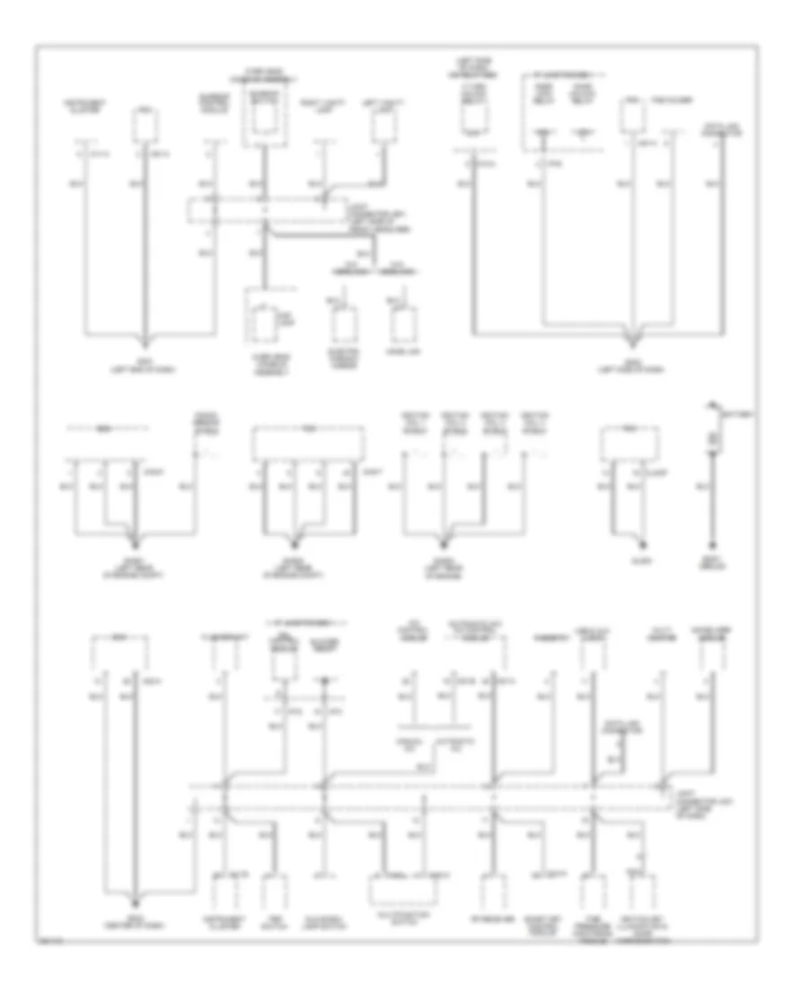 Электросхема подключение массы заземления (1 из 3) для Hyundai Genesis Coupe 2.0T 2010