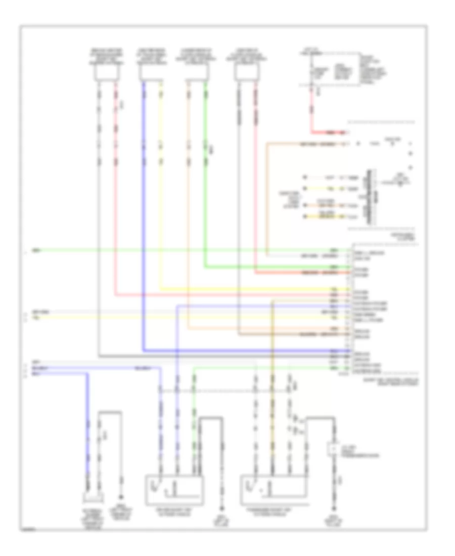 Электросхема иммобилайзера, С Система безключевого доступа (3 из 3) для Hyundai Elantra GS 2013