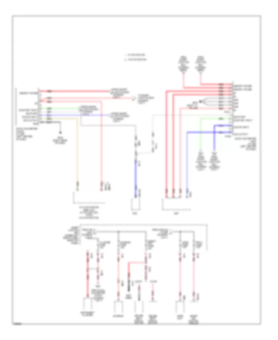 Электросхема блока предохранителей и реле, MD (7 из 7) для Hyundai Elantra GS 2013