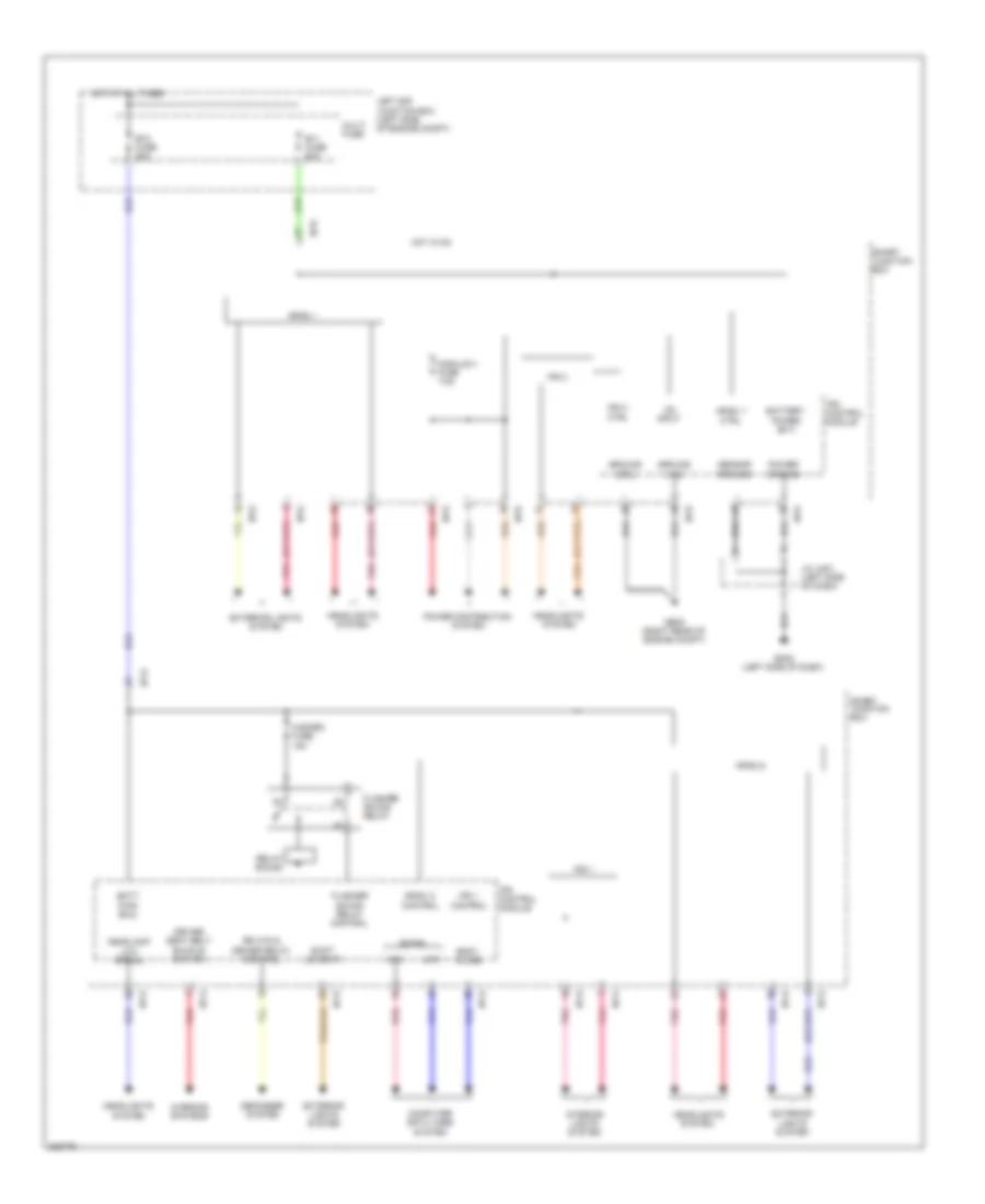 IPS Control Module Wiring Diagram (1 of 3) for Hyundai Genesis Coupe 3.8 Track 2013