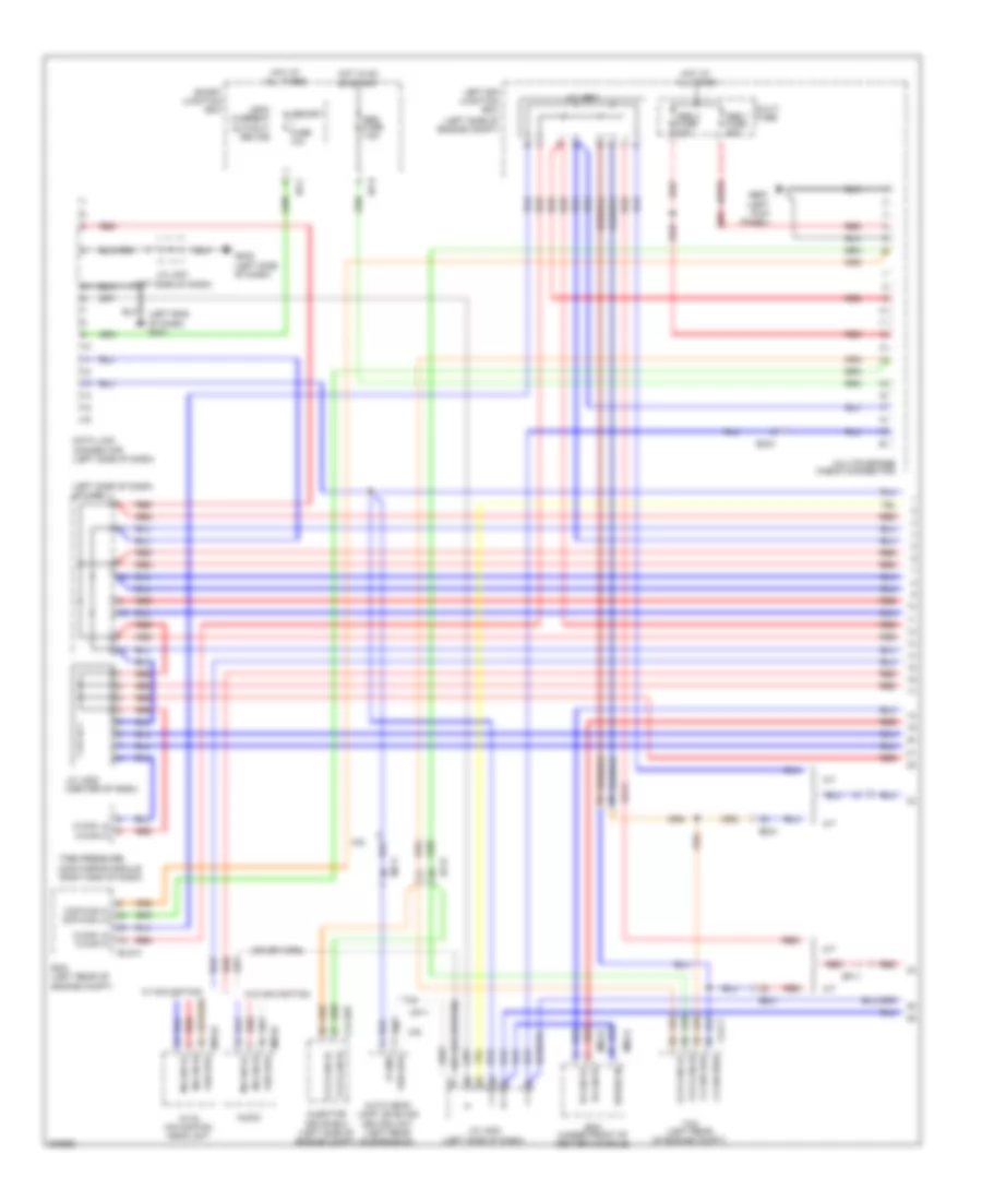 3.8L, Computer Data Lines Wiring Diagram (1 of 2) for Hyundai Genesis Coupe 3.8 Track 2013