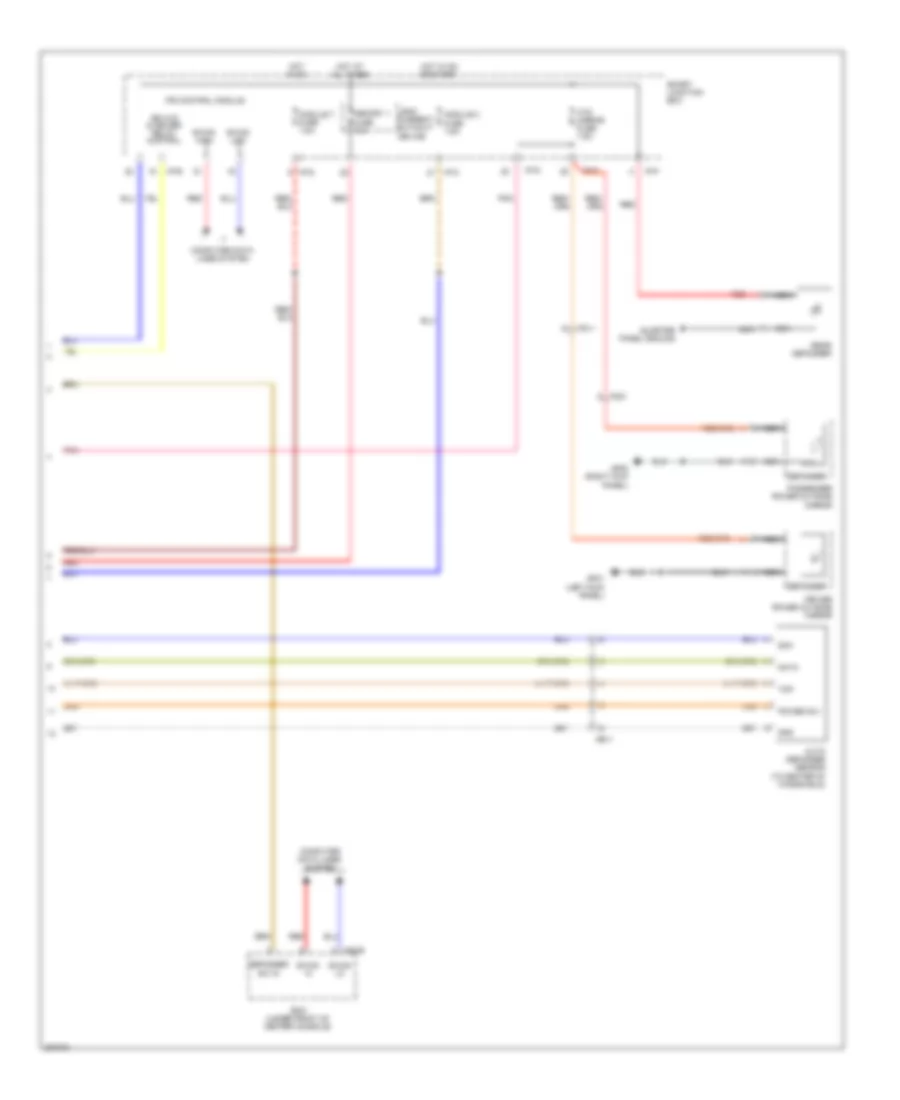 Defoggers Wiring Diagram (2 of 2) for Hyundai Genesis Coupe 3.8 Track 2013