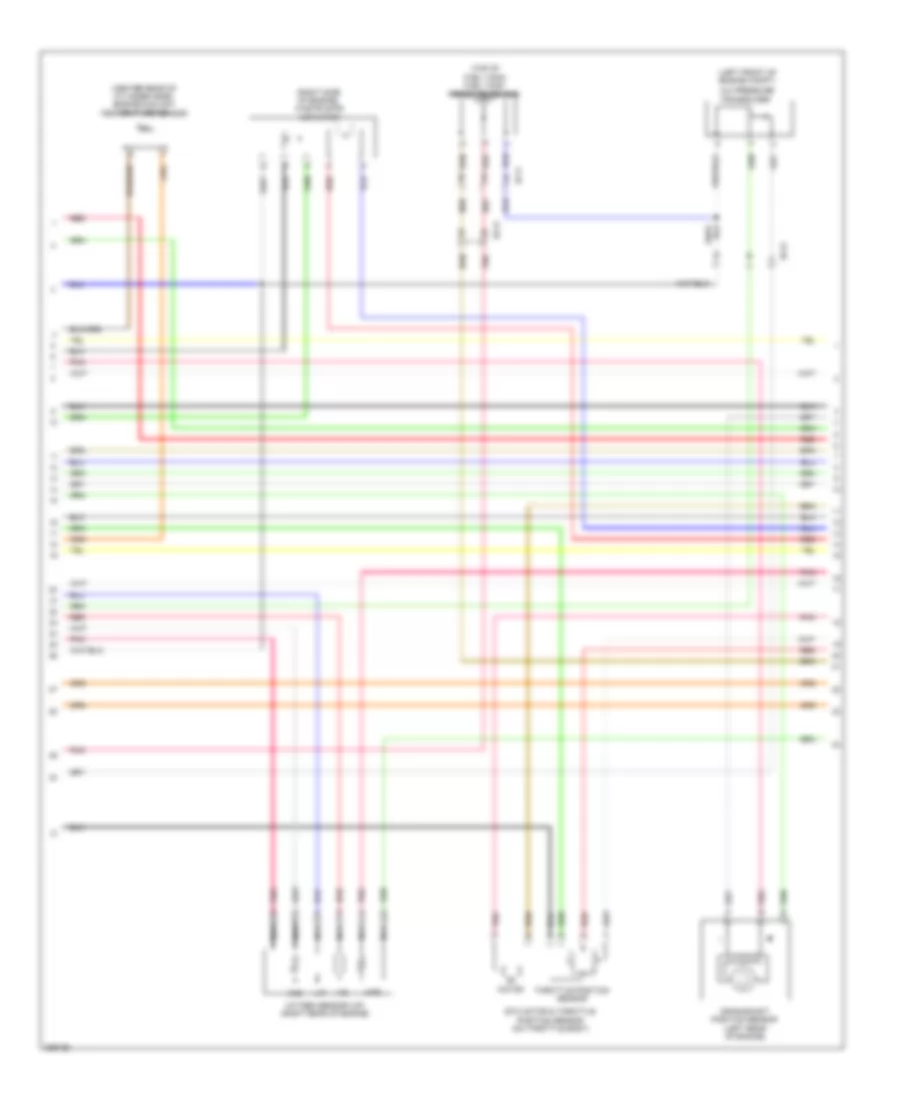 2.0L, Engine Performance Wiring Diagram (2 of 6) for Hyundai Genesis Coupe 3.8 Track 2013