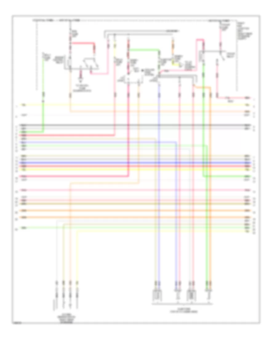 2.0L, Engine Performance Wiring Diagram (3 of 6) for Hyundai Genesis Coupe 3.8 Track 2013