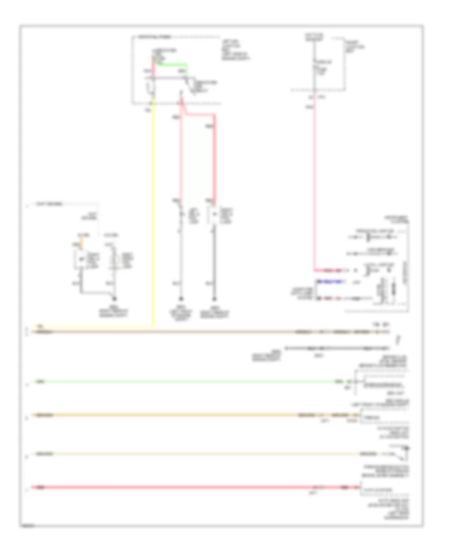 Headlamps Wiring Diagram (2 of 2) for Hyundai Genesis Coupe 3.8 Track 2013