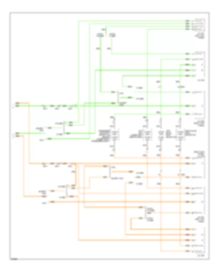Computer Data Lines Wiring Diagram 3 of 3 for Hyundai Santa Fe GLS 2013