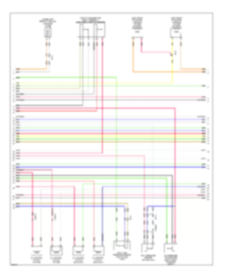 3.3L, Engine Performance Wiring Diagram (5 of 9) for Hyundai Santa Fe GLS 2013