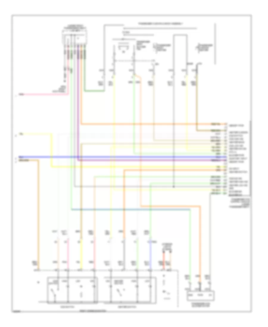 Climate Control Seats Wiring Diagram (2 of 2) for Hyundai Santa Fe GLS 2013