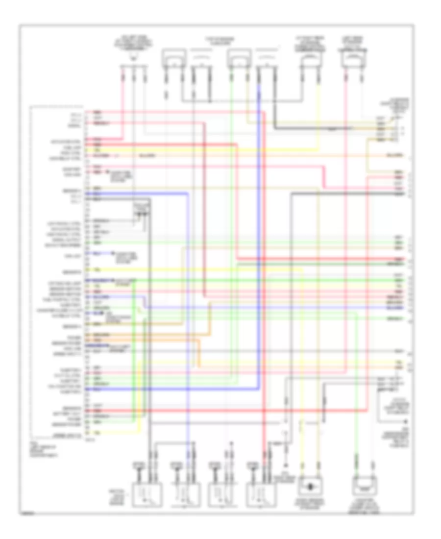 1 6L Engine Performance Wiring Diagram A T 1 of 4 for Hyundai Accent GLS 2008