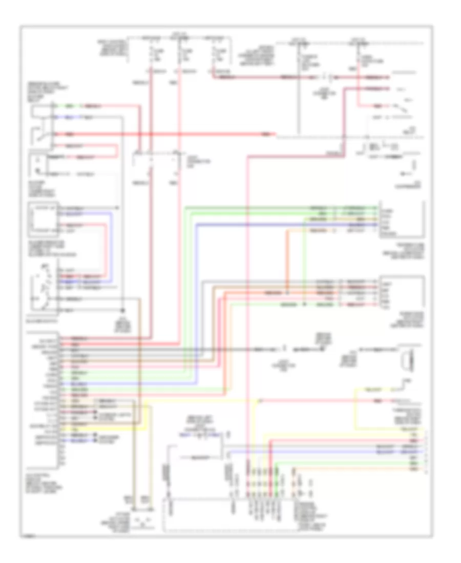 Manual A C Wiring Diagram 1 of 2 for Hyundai Tiburon 2003
